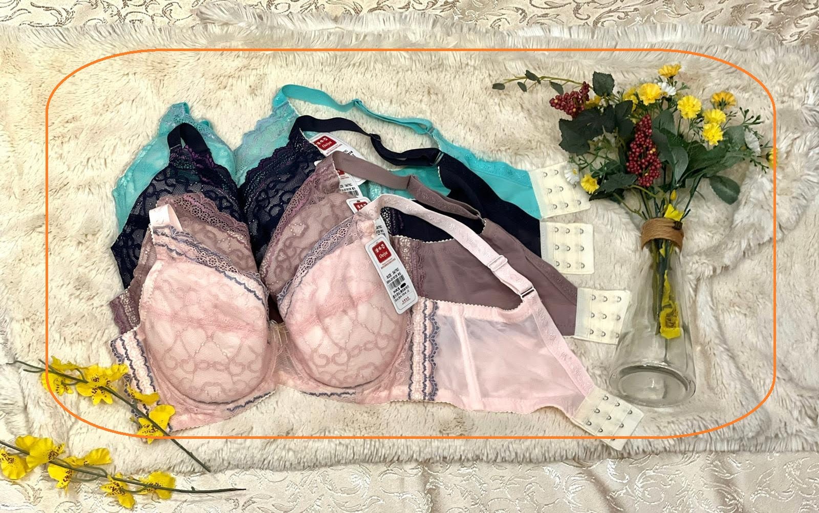 318126 溥杯功能內衣(三掛扣) C32-42 D34-44 EF 34-46, 內褲 _ L-XL 圖片 2