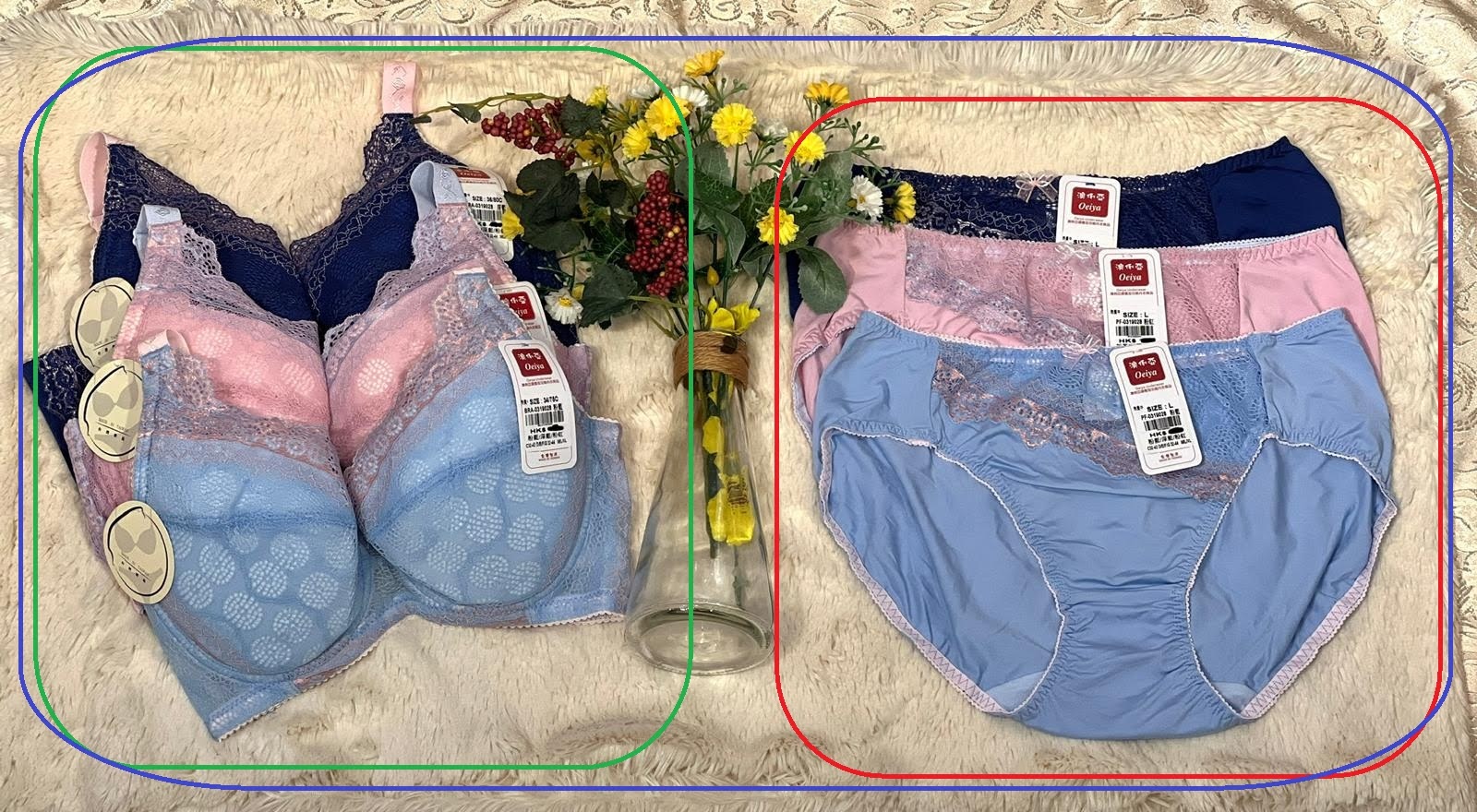 319028 溥杯型功能內衣(三排扣) C32-42 DEFG32-44 內褲 _ M-XL 圖片 5