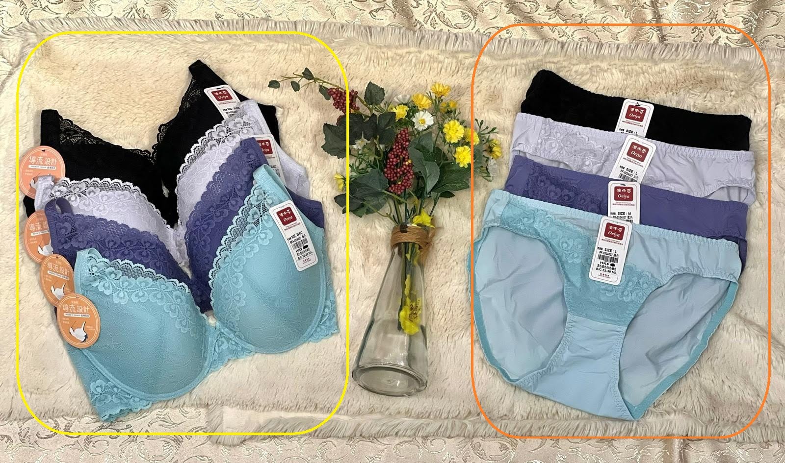 324027 軟綱圈功能內衣(三排扣) B-C 32-38(溥杯型), 內褲 _ M-L 圖片 7