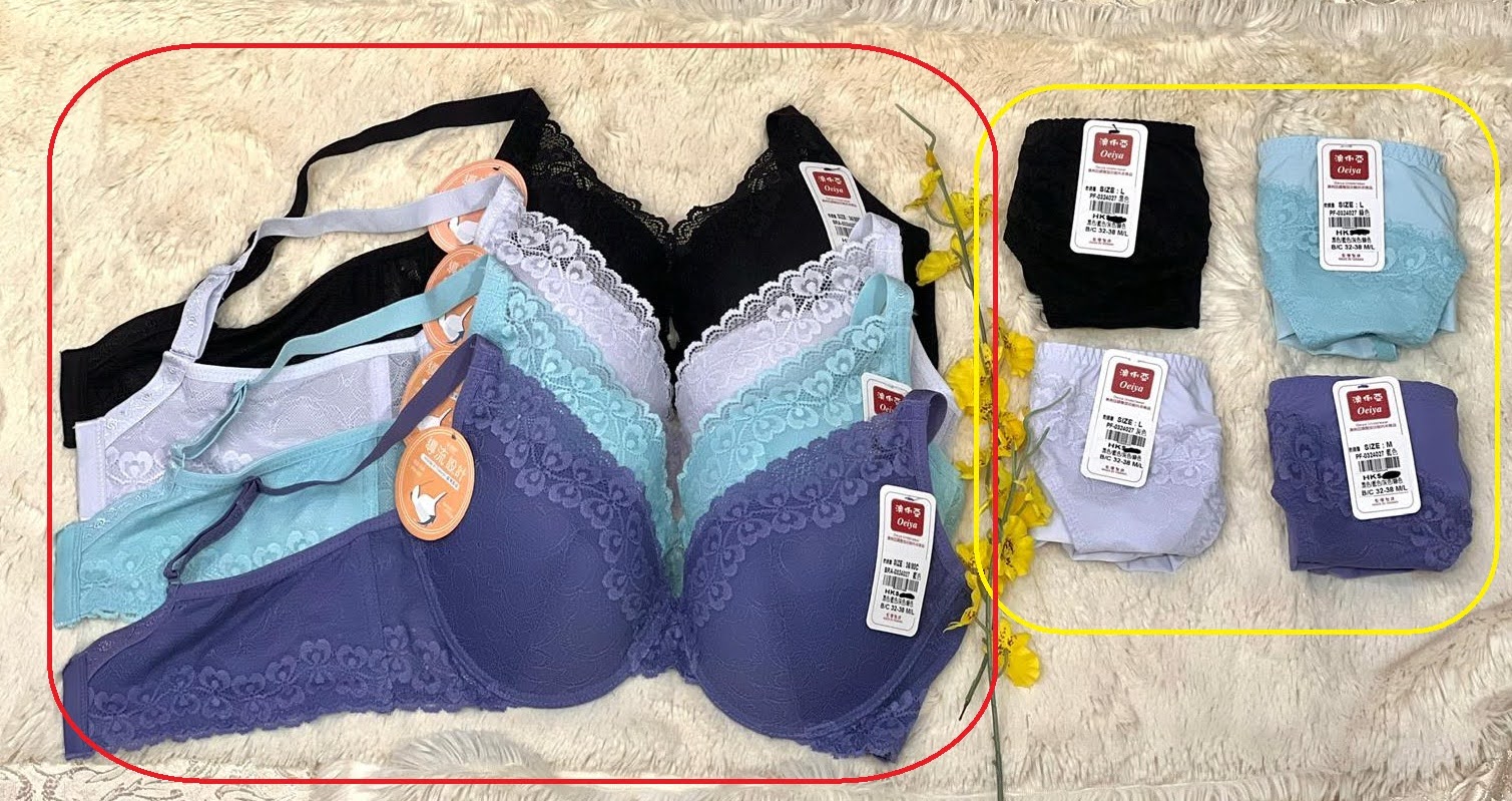 324027 軟綱圈功能內衣(三排扣) B-C 32-38(溥杯型), 內褲 _ M-L 圖片 8