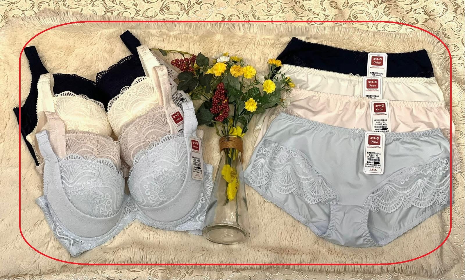 326027 軟綱圈-溥款型功能內衣(三排扣) B32-40 C-D32-42, 內褲 _ L-XL 圖片 17